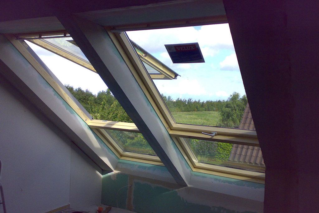 Nachträglicher Einbau von Dachliegefenstern