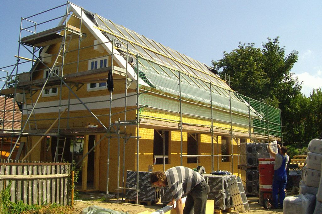 Neubau Ferienhaus in Holzständerbauweise in Zingst